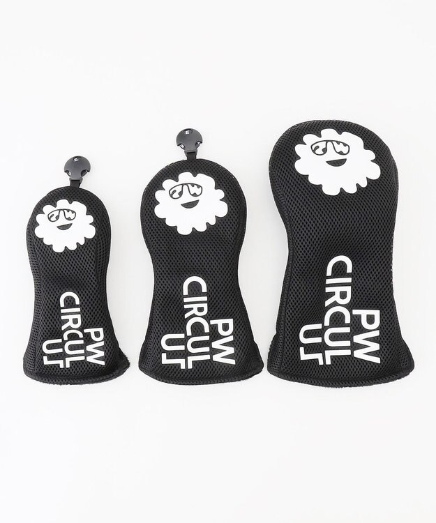PW CIRCULUS 【再入荷しました！】【UNISEX】メッシュ モフ ヘッドカバー ブラック系