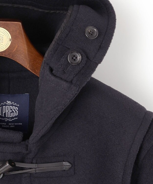 J.PRESS MEN 【定番】CUBABEACH トリプルパイル ダッフルコート ネイビー系