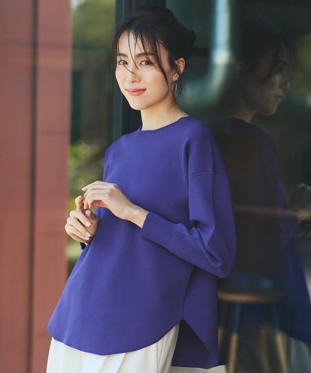 ツモリチサト】マルチカラーストライプハイネックセーター 2025年最新