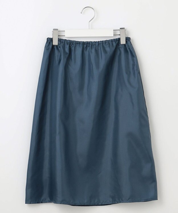 J.PRESS LADIES L 【洗える】ブロックドットプリント ワンピース ダルブルー系5