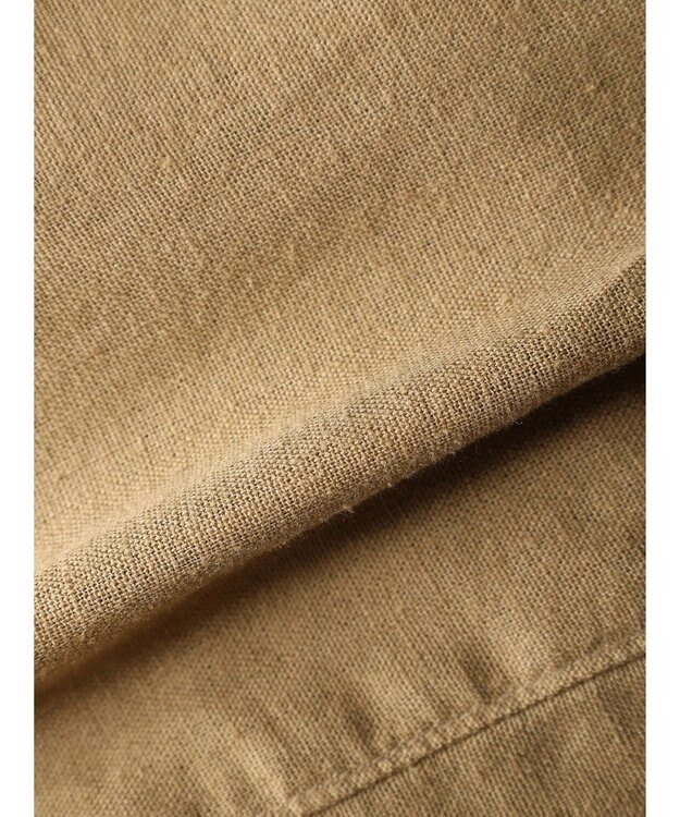 AMERICAN HOLIC リネンブレンドサロペットパンツ Camel