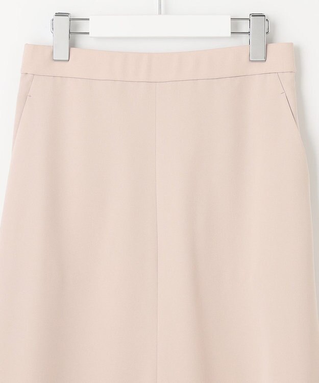 自由区 【XSサイズ～/洗える】ダブルフェイススーティング フレアスカート ピンク系