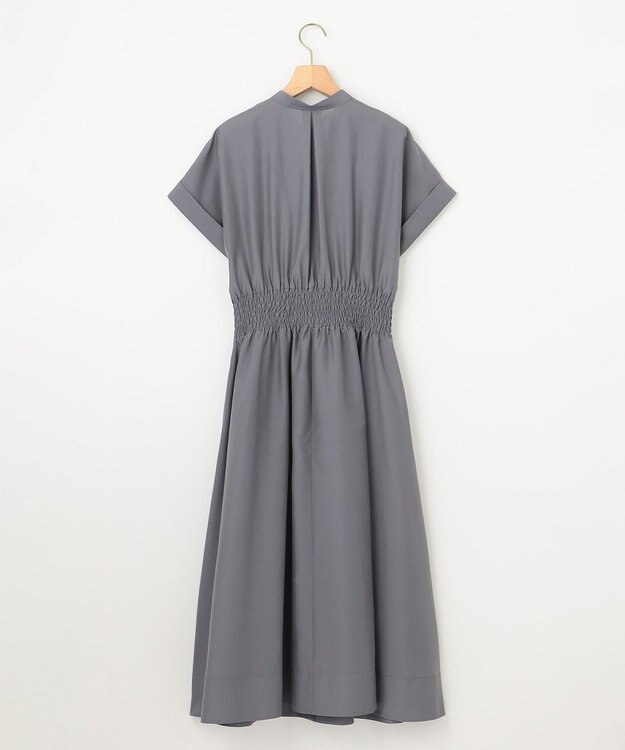 組曲 【WEB限定】シアーボイルワンピース グレー系