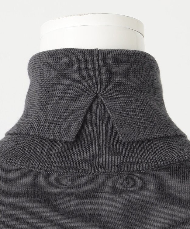 23区 S 【R(アール)】ウーステッドウールカシミヤ タートルネックニット グレー系