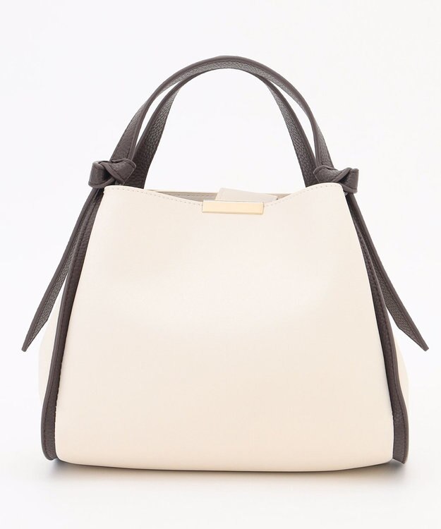 組曲 ノットデザインMINI バッグ アイボリー系