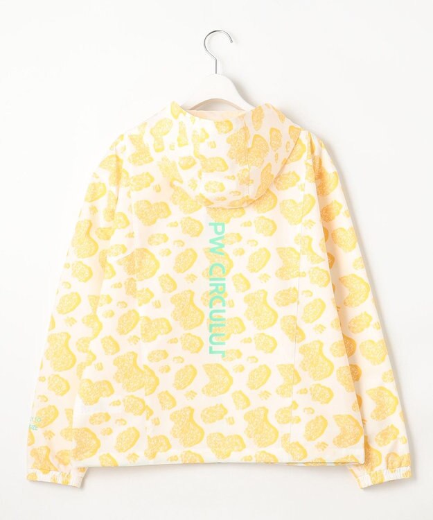 PW CIRCULUS 【撥水加工/ストレッチ】【WOMEN】アニマルドットブルゾン ゴルフウェア レディース イエロー系5