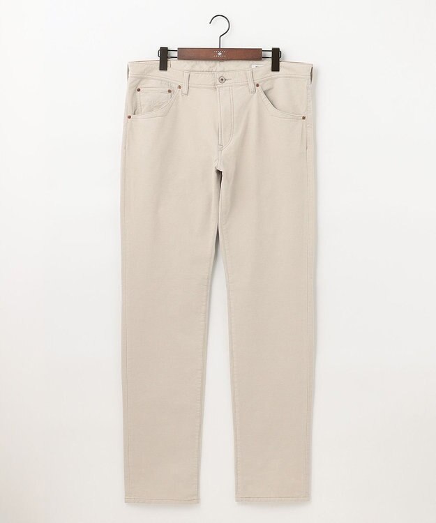 JOSEPH ABBOUD 【キングサイズ・裏起毛/ストレッチ】5ポケット オーガニックカルゼ パンツ ベージュ系