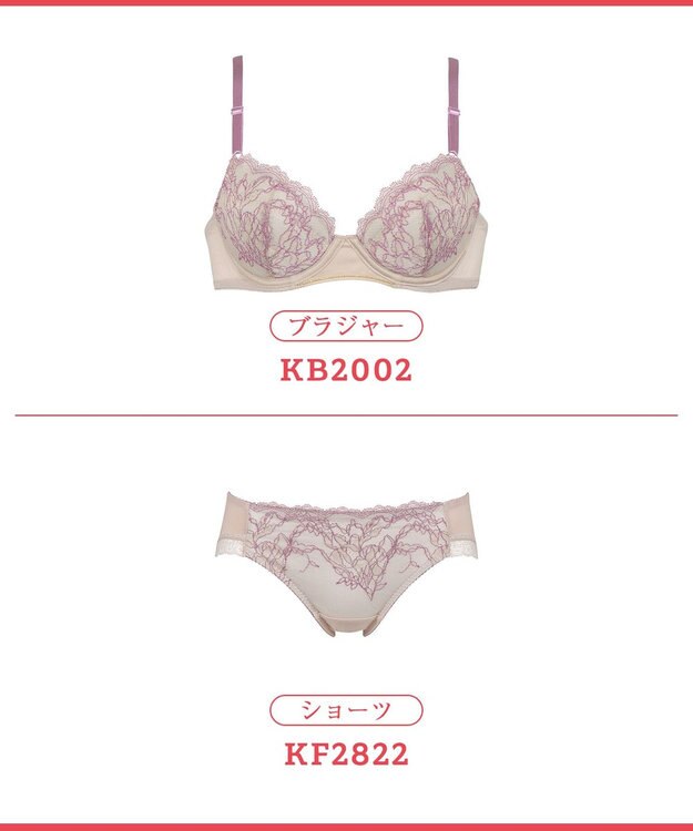 Wing 【マッチミーブラ】　ブラがわたしに合わせてくれる　バストの左右差や個々のバストの状態に柔軟に対応　ウイング／ワコール　KB2002 ブラウン