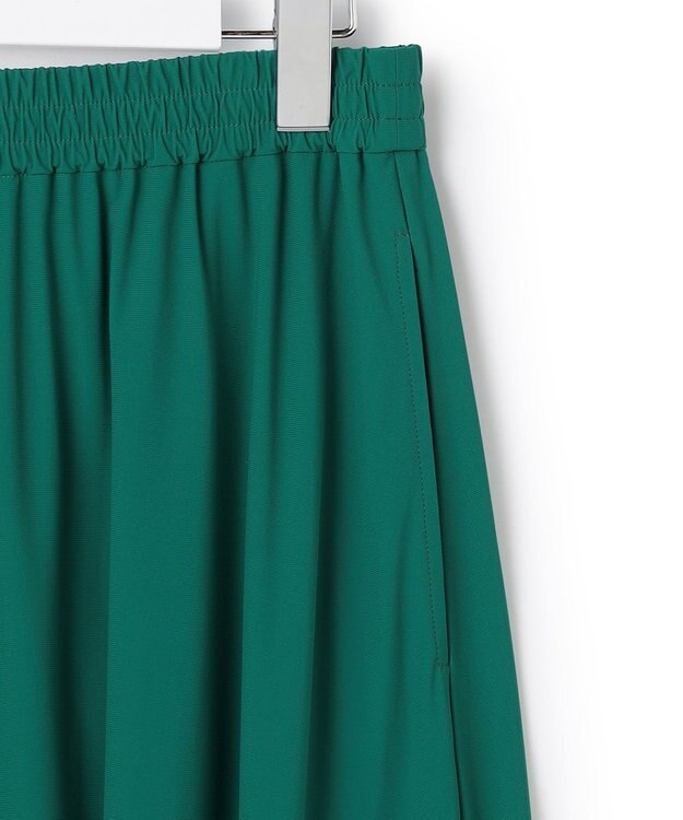 ICB 【先行予約・WEB限定】マットスキューバ フレアスカート エメラルド