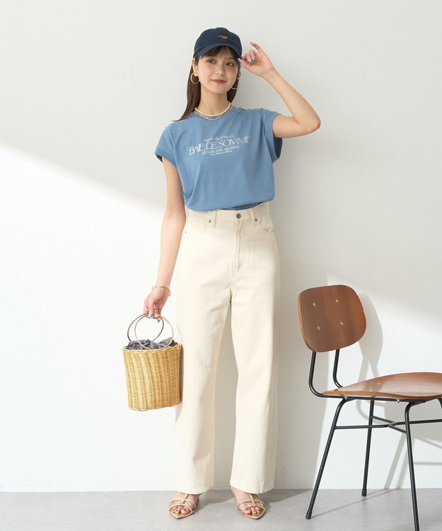 earth music&ecology 【接触冷感/洗濯機可】Ｈａｕｔｓ－ｄｅ－ＦｒａｎｃｅフレンチＴ Sax