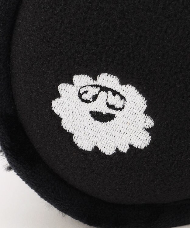 PW CIRCULUS 【UNISEX】WAVY ロゴイヤーマフ ブラック系