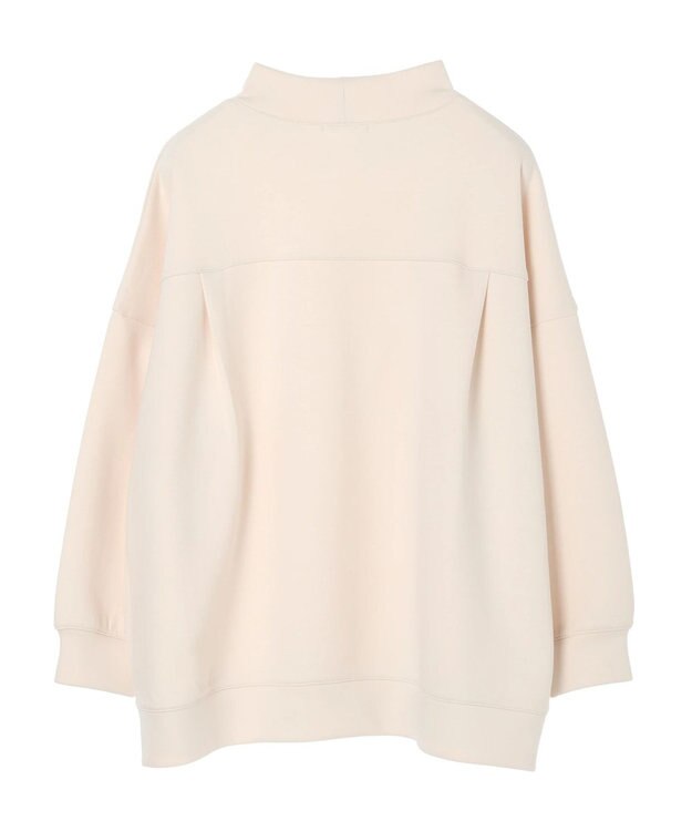 CRAFT STANDARD BOUTIQUE ポンチモックネックビッグプルオーバー Ivory