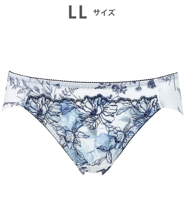 WACOAL ショーツ BXC405とペア はきこみ丈あさめ アウターにひびきにくい(後ろ裾) レディース PXC105 /ワコール アイボリー