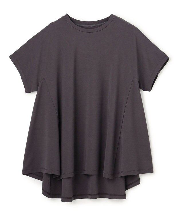 UNFILO 【一部店舗限定カラー】BEAUTY FORM-T フレアTシャツ チャコール