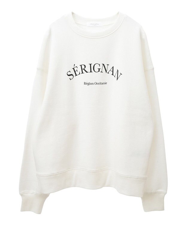 Green Parks 裏起毛アソートロゴプルオーバー Off White