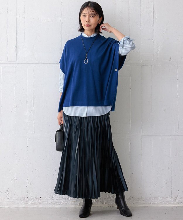 23区 オーバル リングトップ ネックレス シルバー系