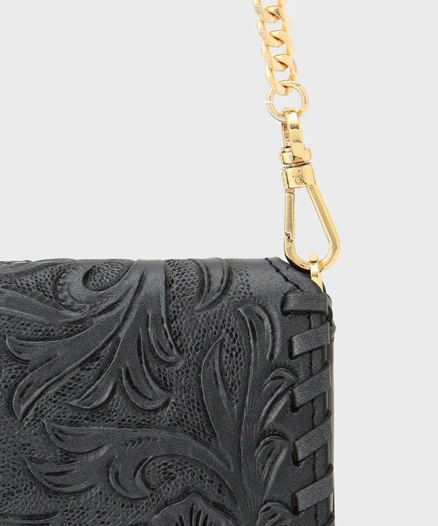 GRACE CONTINENTAL ChainShoulderbag ブラック