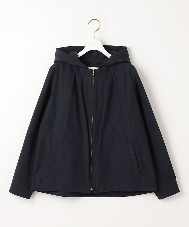 ANY SIS S 【WEB・一部店舗限定】ドロスト マウンテン パーカー ネイビー