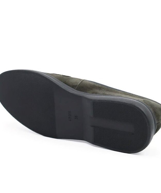 APOM 本革ベルジャンシューズ20 チャコールグレースエード