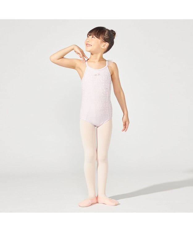 Chacott キャミソールレオタード ラベンダー