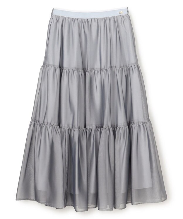 TOCCA CRYSTAL SHEER スカート グレー系