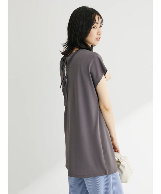 Green Parks ・ＳＵＧＡＲ　ＳＰＯＯＮラッシュガードフレンチチュニック Charcoal Gray