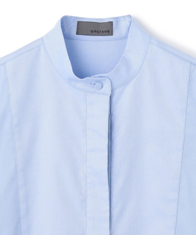 uncrave ブロードクロス ドレスシャツ サックス