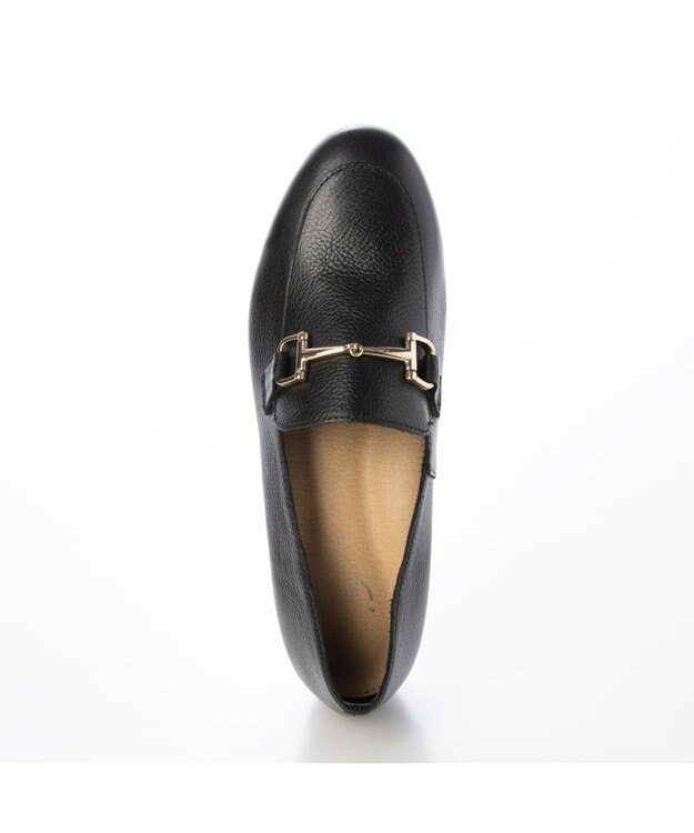 ing <ing>【WEB限定】レザービットローファー ダークグレーヌバック