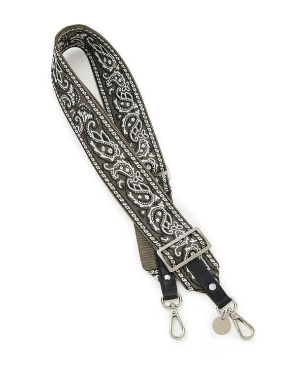 TOPKAPI 【TREASURE TOPKAPI】【新色追加】オリジナル ショルダーベルト 50mm チャコールグレー