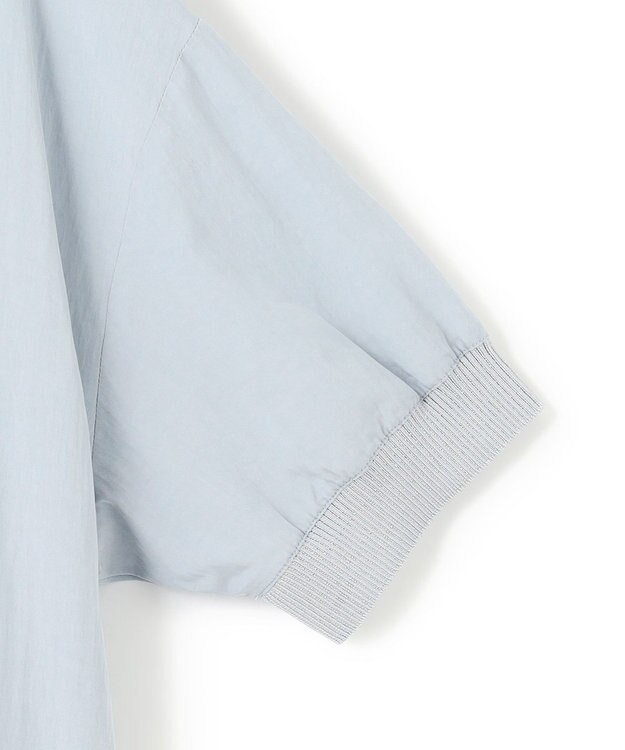 J.PRESS YORK STREET 【WOMEN】ワッシャーニットコンビ ワンピース ダルブルー系