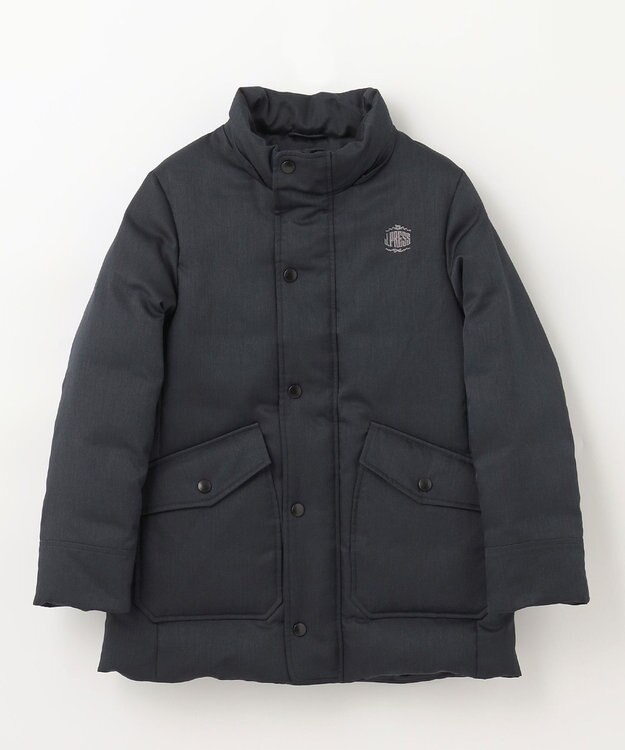 J.PRESS KIDS 【140-170cm】ウールライクヘリンボーン コート ネイビー系