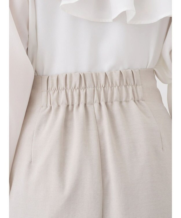 earth music&ecology アシンメトリーイレヘムスカート Beige