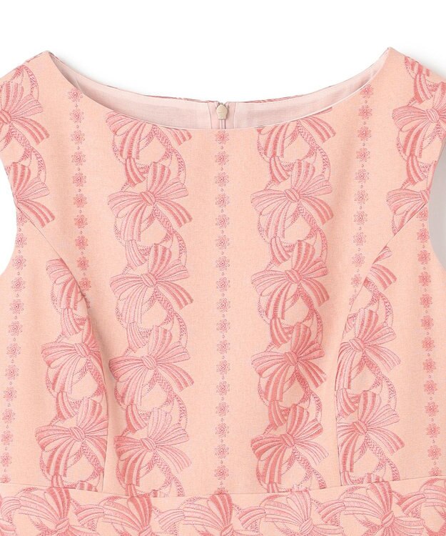 TOCCA 【洗える・消臭】RIBBON PARLOUR ドレス ピンク系