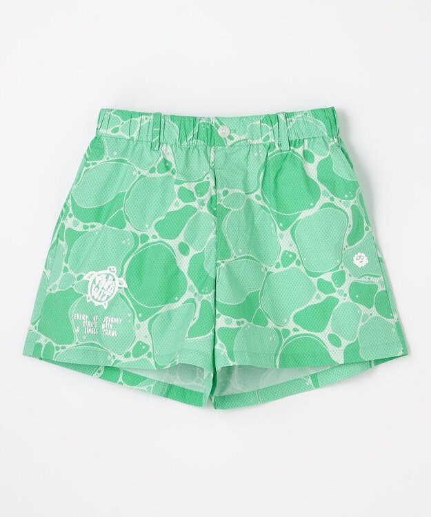 PW CIRCULUS 【MEN】WATER SURFACE プリントイージーショーツ ゴルフウェア レディース ピーコックグリーン系5