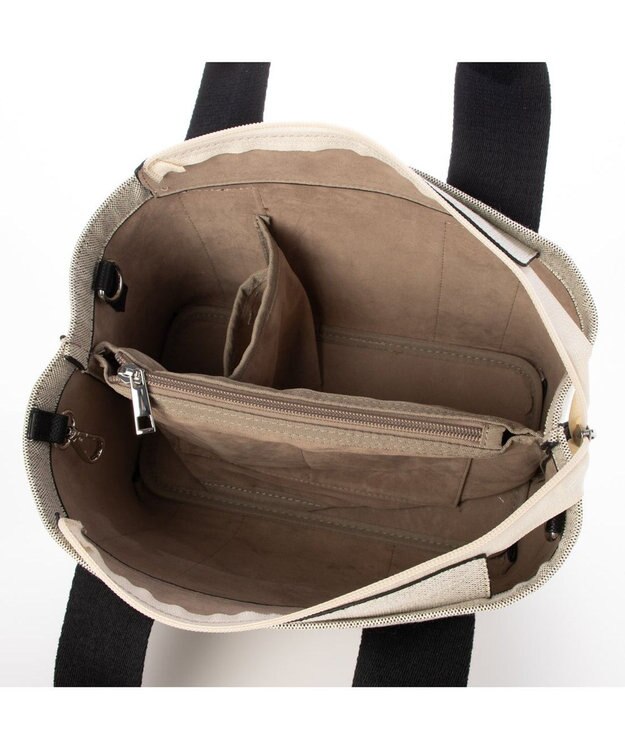 UNBILLION カシュカシュ cachecache / テープエルガリー2wayパーテーショントート ブラック