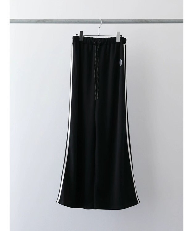 Green Parks ＥＧＯＩＳＴ　ライン入りカットパンツ Black