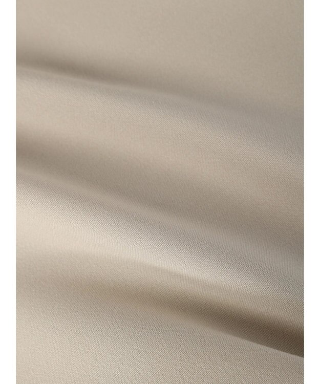 earth music&ecology サイドプリーツジレンチ Ecru