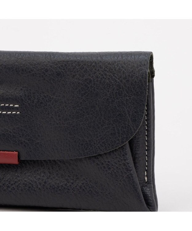 UNBILLION アトランタ ATLANTA / 牛革かぶせ長財布 ネイビー