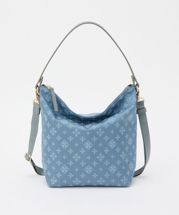 russet スタンダードミニショルダーバッグ <ナイロンジャガード>(CE-1627) DustyBlue