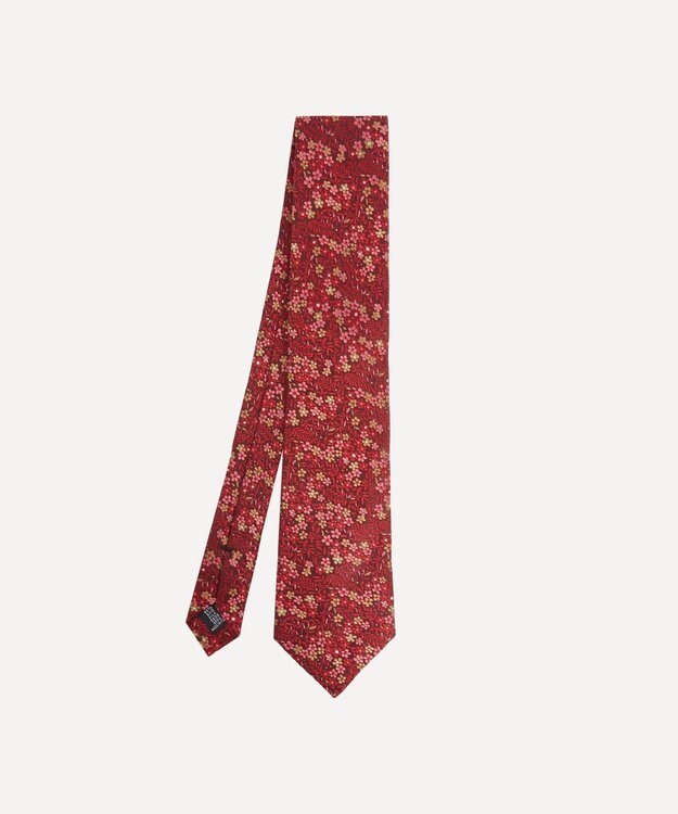 LIBERTY. ウォールフラワー シルク タイ レッド