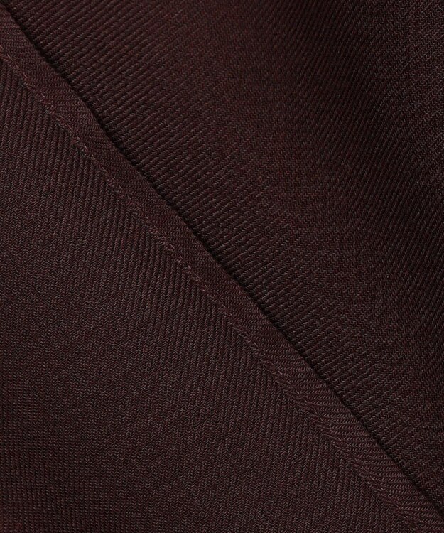 ICB 【洗える】 シアービエラ デザインシャツ ダークブラウン系