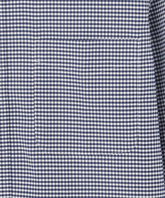 J.PRESS MEN 【WEB限定】ギンガムチェックシャツ/B.D ネイビー系3