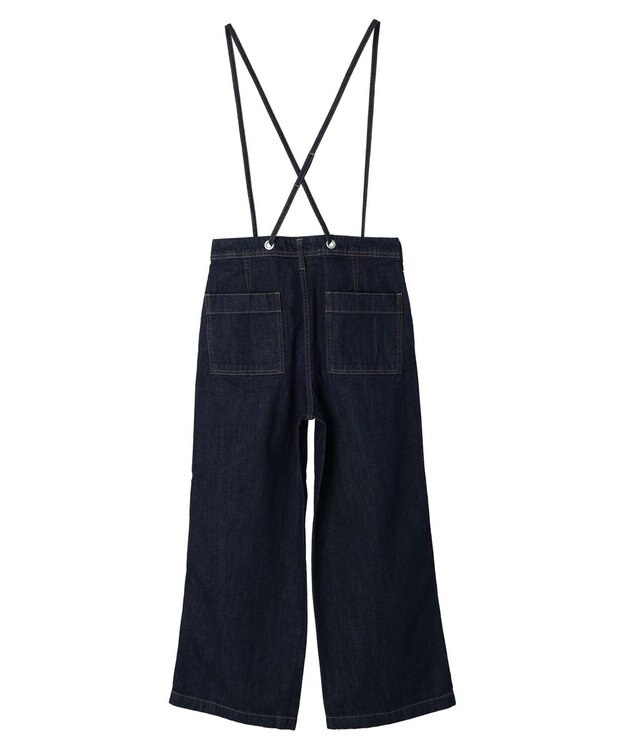 CRAFT STANDARD BOUTIQUE ２ｗａｙサロペットデニムパンツ Dark Indigo