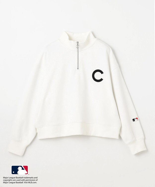 ANY L 【洗濯機可/UVケア】MLB/メジャーリーグベースボール ジップスウェット オフ