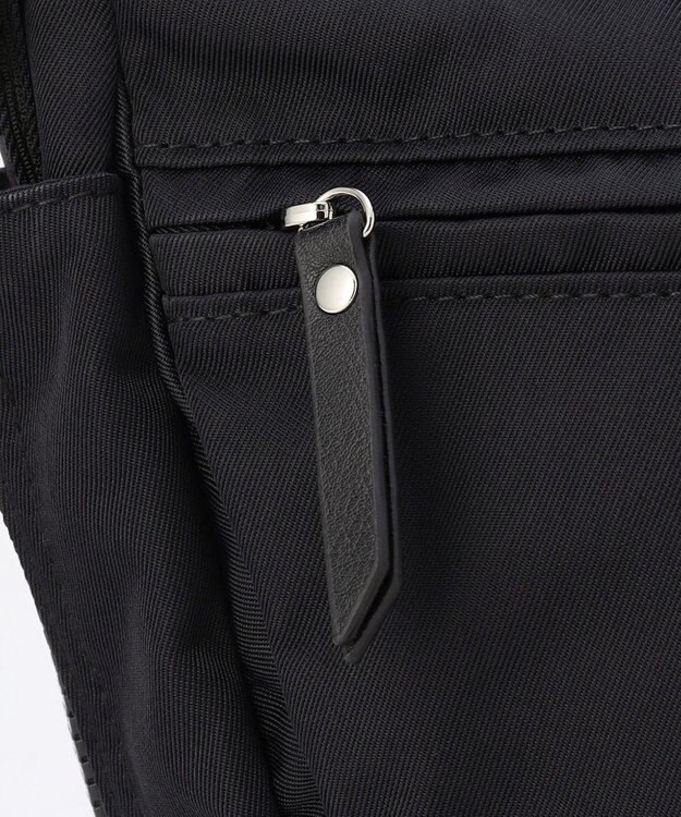 LA BAGAGERIE 【MONICA】サイドジップ2WAYトートバッグ ブラック