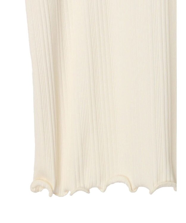 Green Parks メローリブタンク Ecru