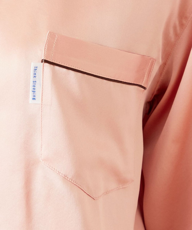 ワコール／睡眠科学 【パジャマ】　シルクサテン　ロング袖・ロングパンツ　睡眠科学／ワコール　YDX582 ロマンピンク