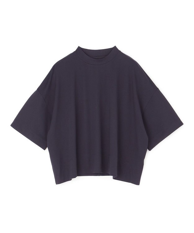 UNFILO BEAUTY FORM クロップドワイドＴシャツ ネイビー