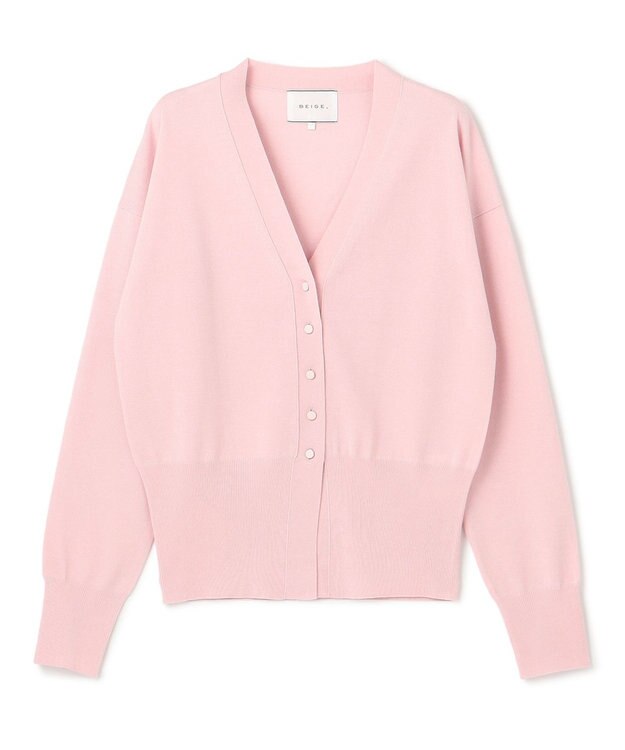 BEIGE， 【洗える】LA MONNAIE / カーディガン Pink