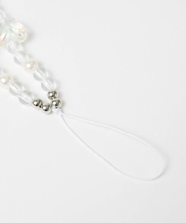 WEGO ビーズストラップキーホルダーC 柄1